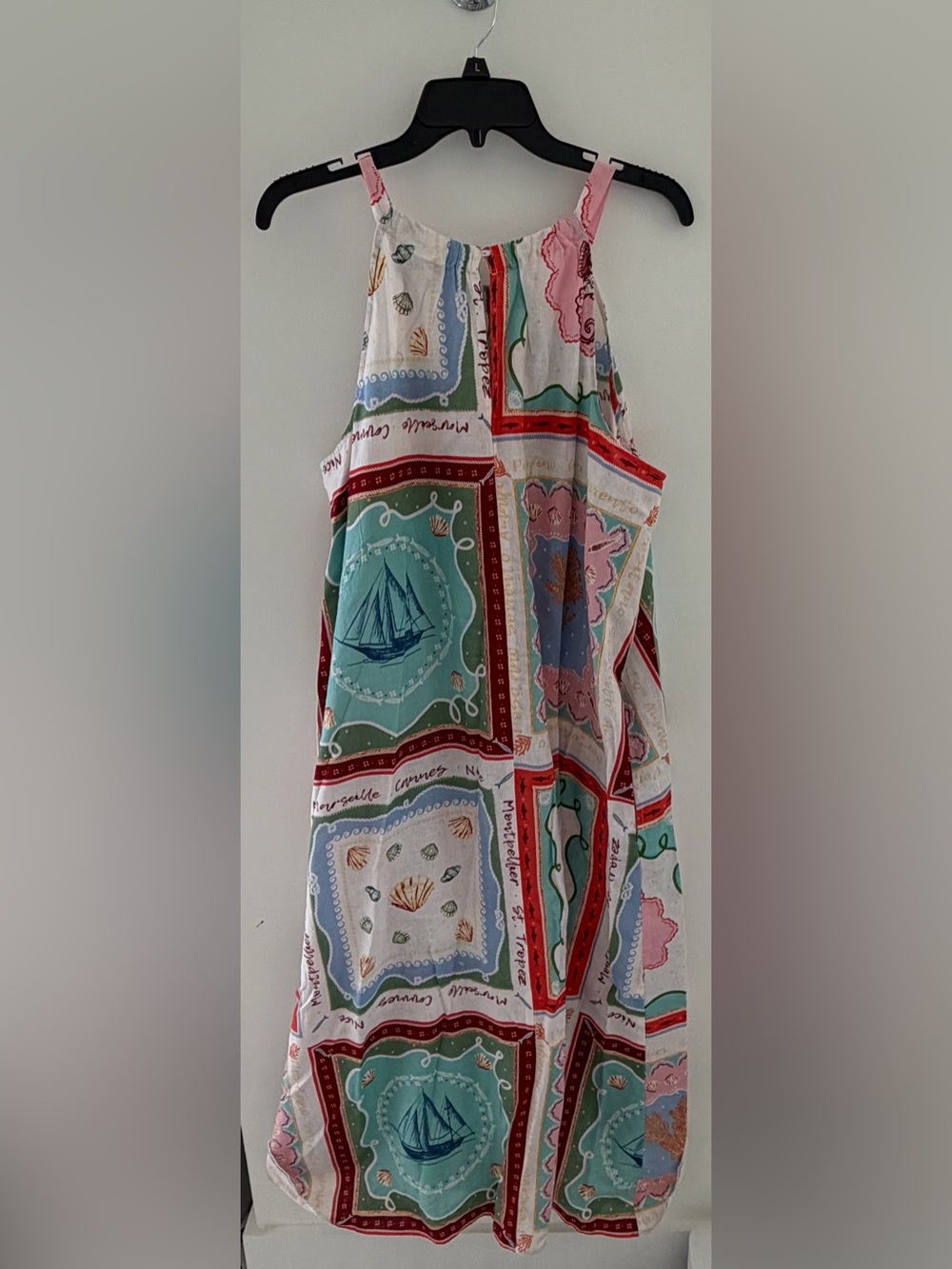 LOFT Riviera Linen Cotton Maxi Dress - Picture 4 of 6